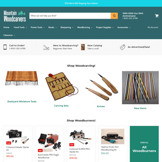 Mountain Woodcarvers - Tools & Supplies for Wood Carving & Woodburning