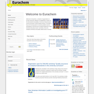 A complete backup of eurachem.org