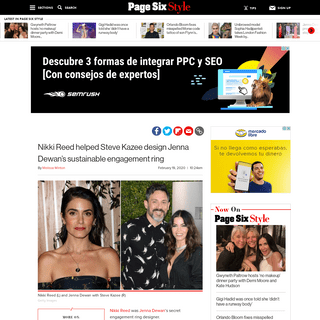 A complete backup of pagesix.com/2020/02/19/nikki-reed-helped-steve-kazee-design-jenna-dewans-sustainable-engagement-ring/
