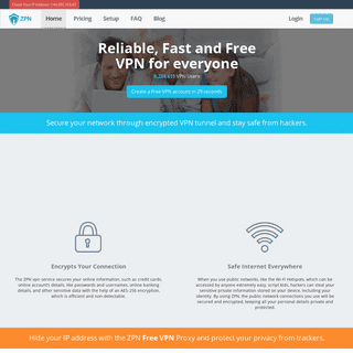 Free VPN 10GB-Month - ZPN