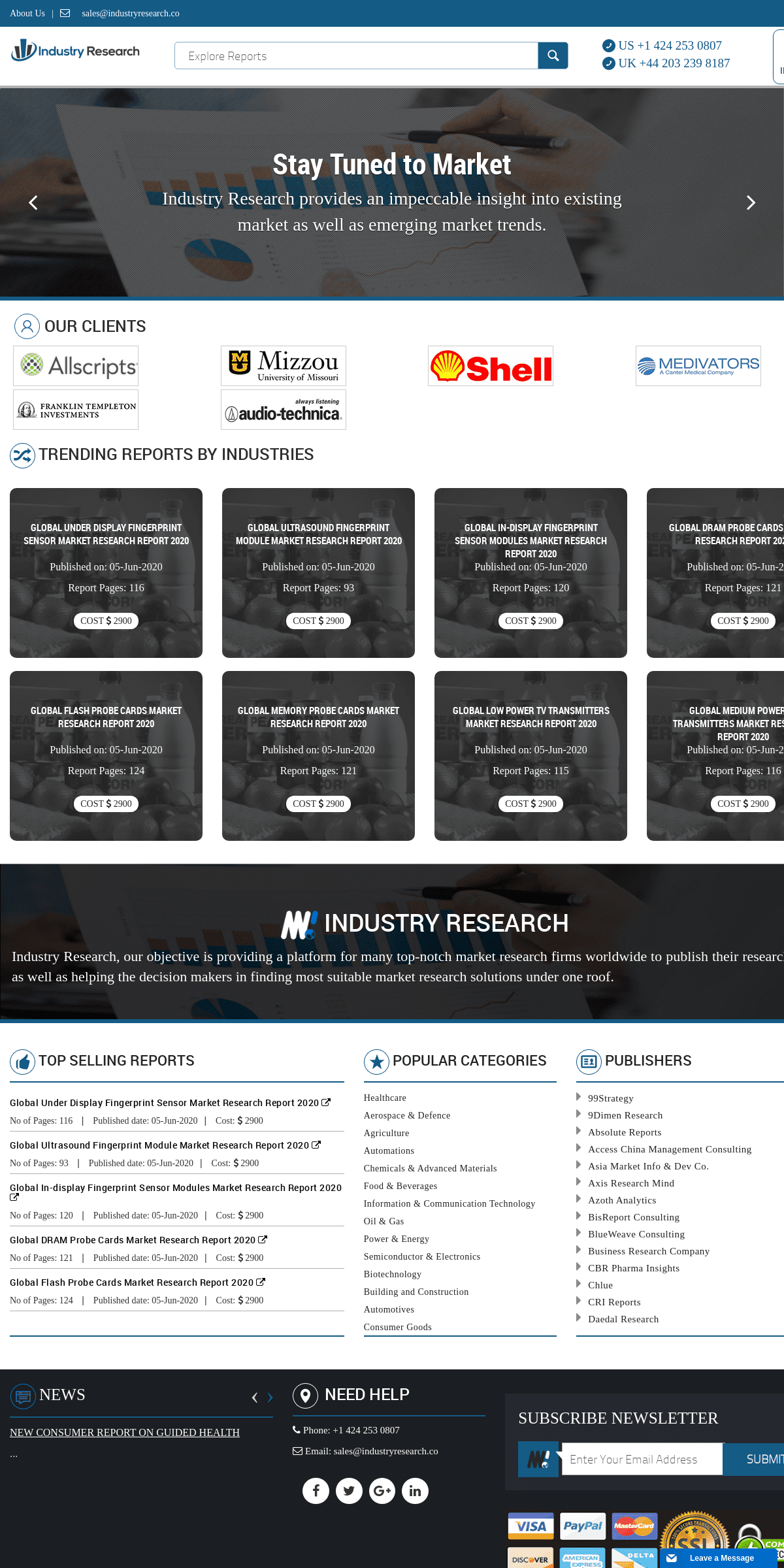 A complete backup of industryresearch.co