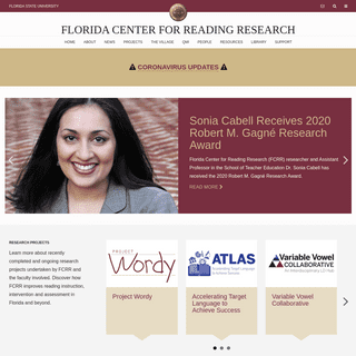 Florida Center for Reading Research - Florida State University