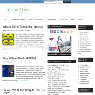 A complete backup of tennisthis.com