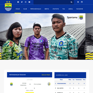 A complete backup of persib.co.id