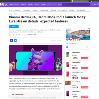 A complete backup of www.bgr.in/news/xiaomi-redmi-9a-redmibook-power-bank-india-launch-today-live-stream-details-confirmed-featu