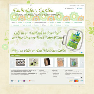 A complete backup of embroiderygarden.com