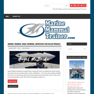 A complete backup of marinemammaltrainer.com