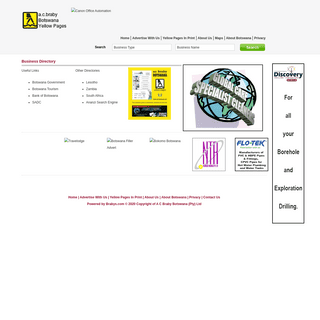 A complete backup of yellowpages.bw