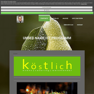A complete backup of koestlich-eventcatering.com