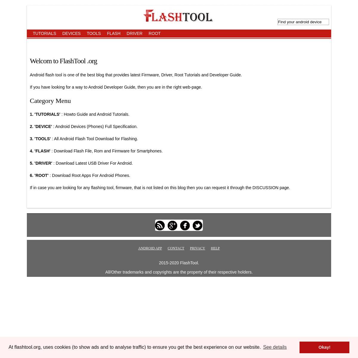 A complete backup of flashtool.org