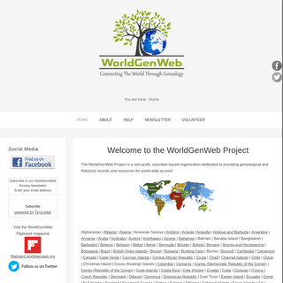 Home - WorldGenWeb Project