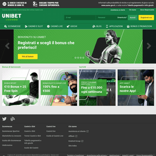 A complete backup of unibet.it