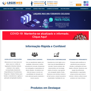 A complete backup of legisweb.com.br