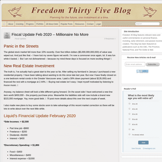 A complete backup of freedomthirtyfiveblog.com