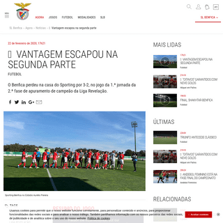 A complete backup of www.slbenfica.pt/pt-pt/agora/noticias/2020/02/22/futebol-sub-23-direto-sporting-benfica-1-jornada-2-fase-li