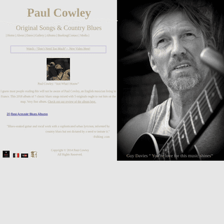 A complete backup of paulcowleymusic.com