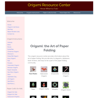 A complete backup of origami-resource-center.com