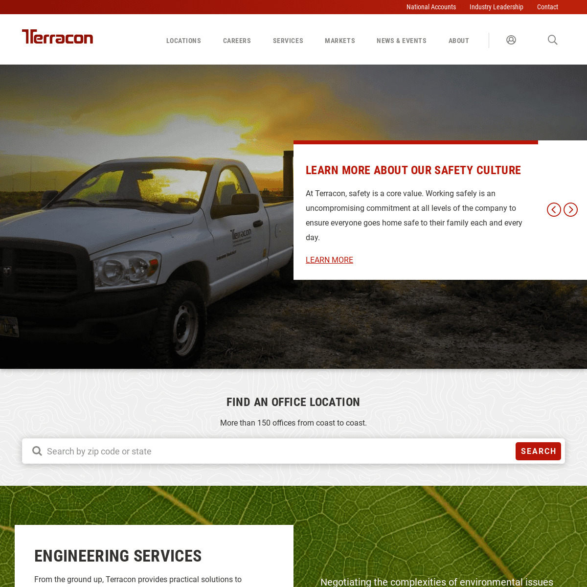 A complete backup of terracon.com
