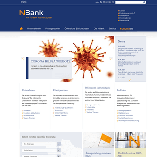 A complete backup of nbank.de