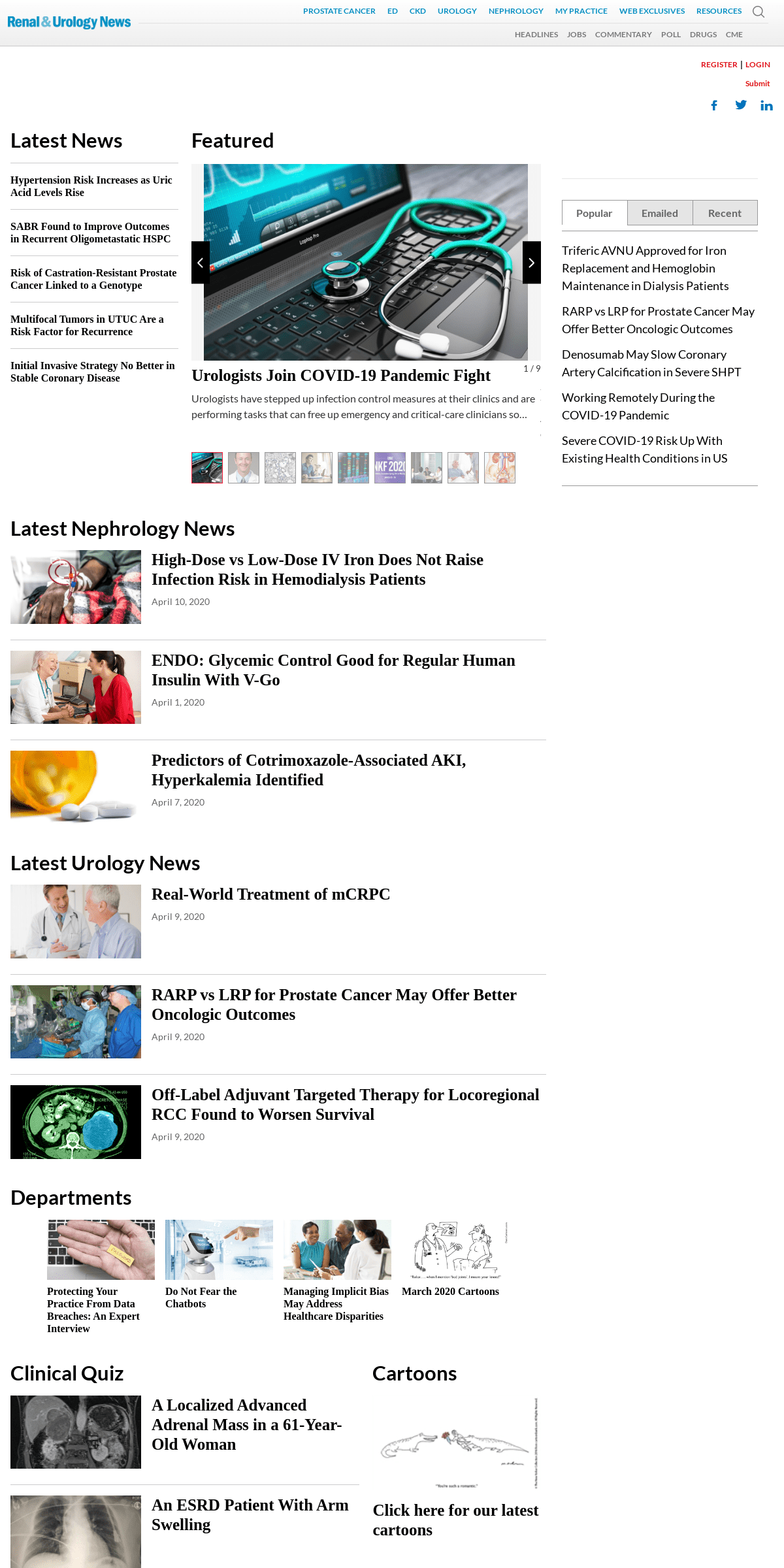 A complete backup of renalandurologynews.com
