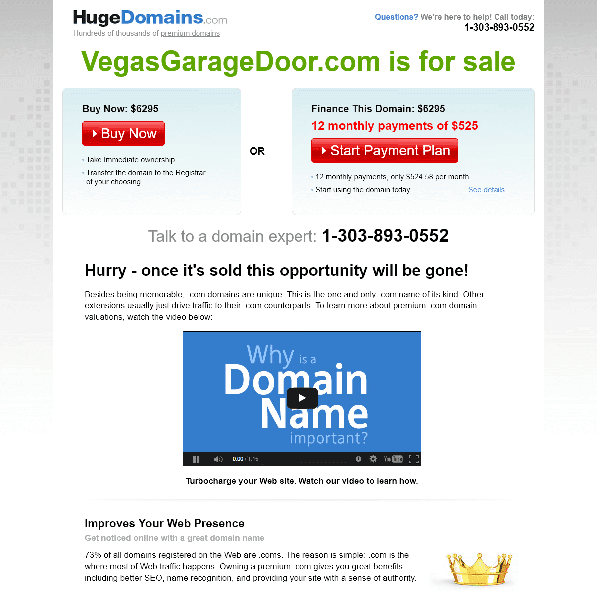 A complete backup of vegasgaragedoor.com