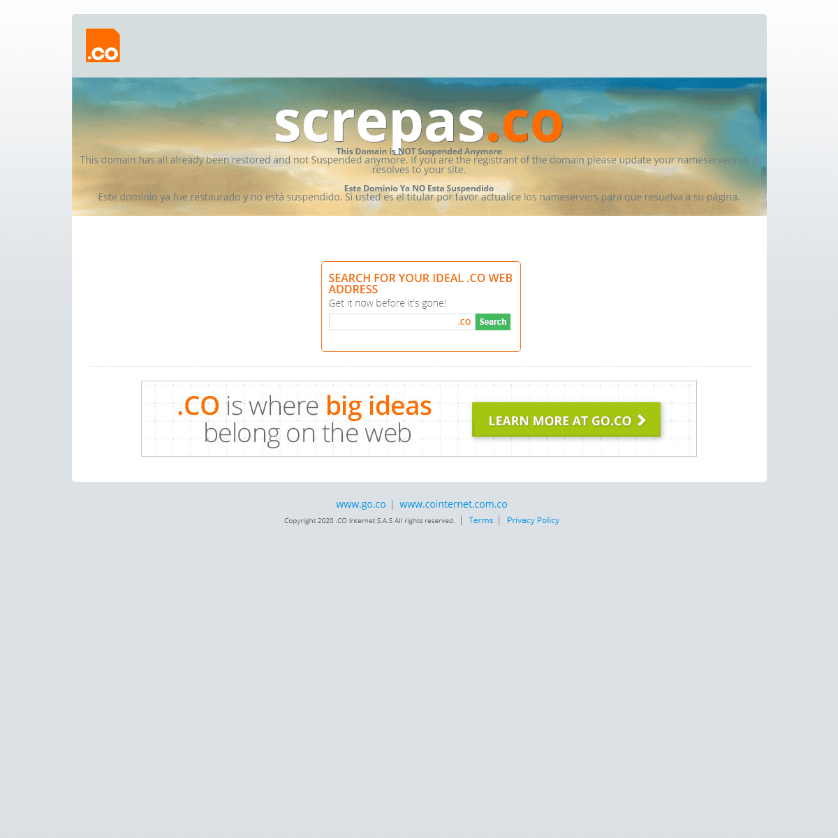 A complete backup of screpas.co