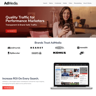 AdMedia - Premier Advertising Network - Reach 200M+ US Users