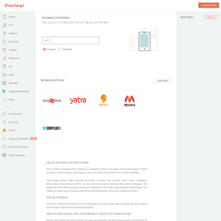 A complete backup of freecharge.in
