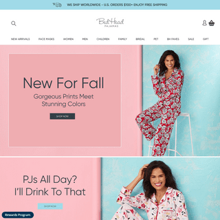 A complete backup of bedheadpjs.com