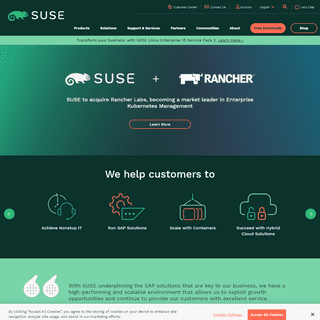 A complete backup of suse.com