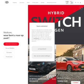Toyota - OfficiÃ«le website voor Nederland