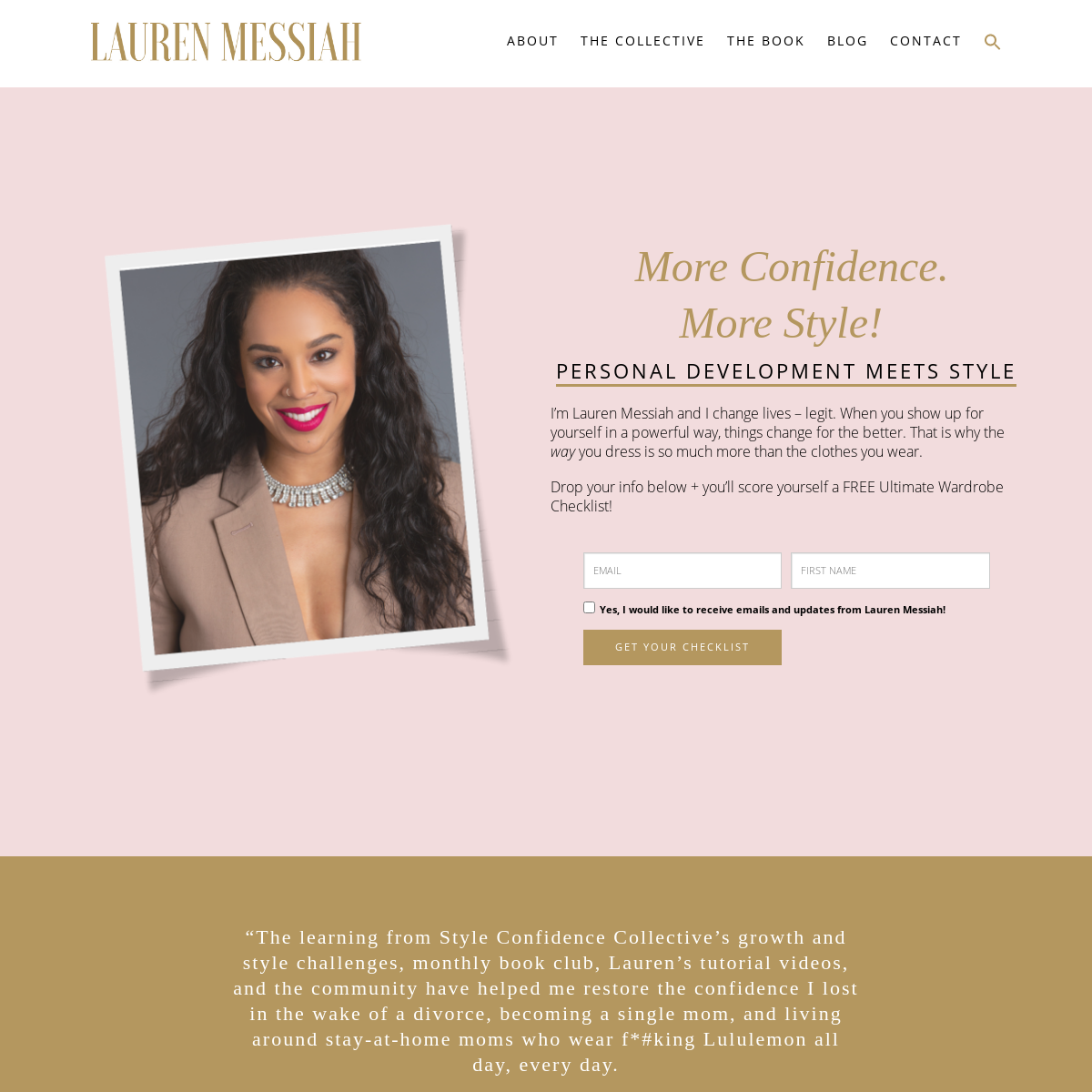 Lauren Messiah - Personal Development Meets Personal Style