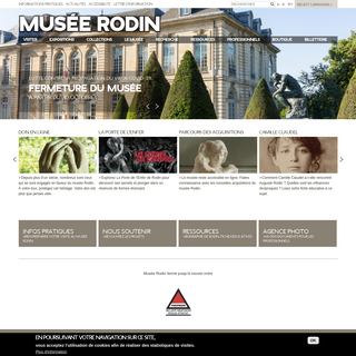 A complete backup of musee-rodin.fr
