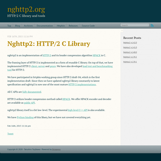 A complete backup of nghttp2.org