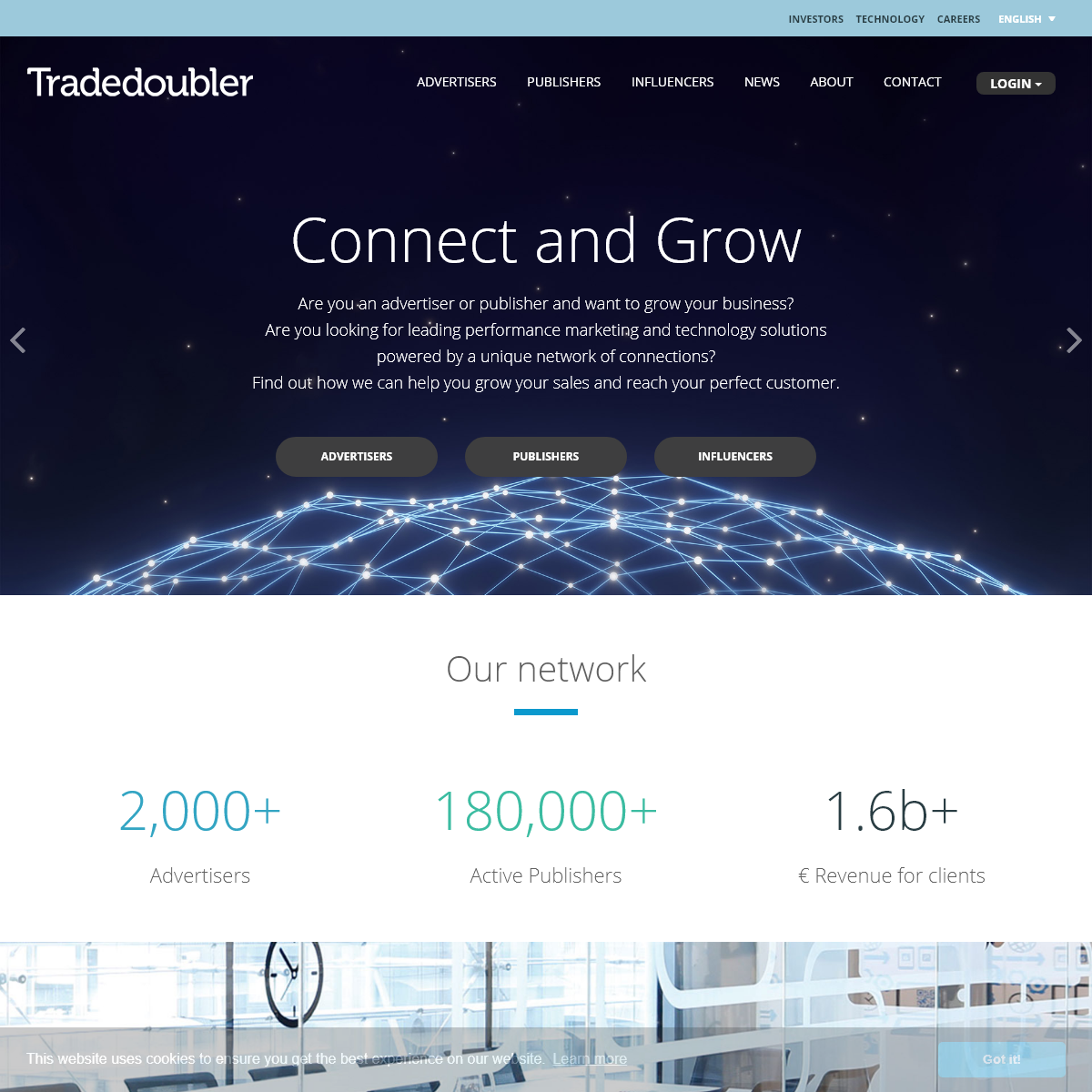 A complete backup of tradedoubler.com