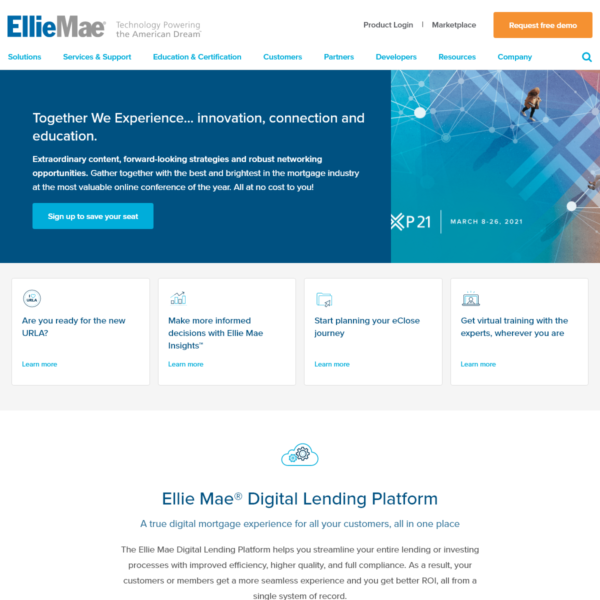 A complete backup of elliemae.com