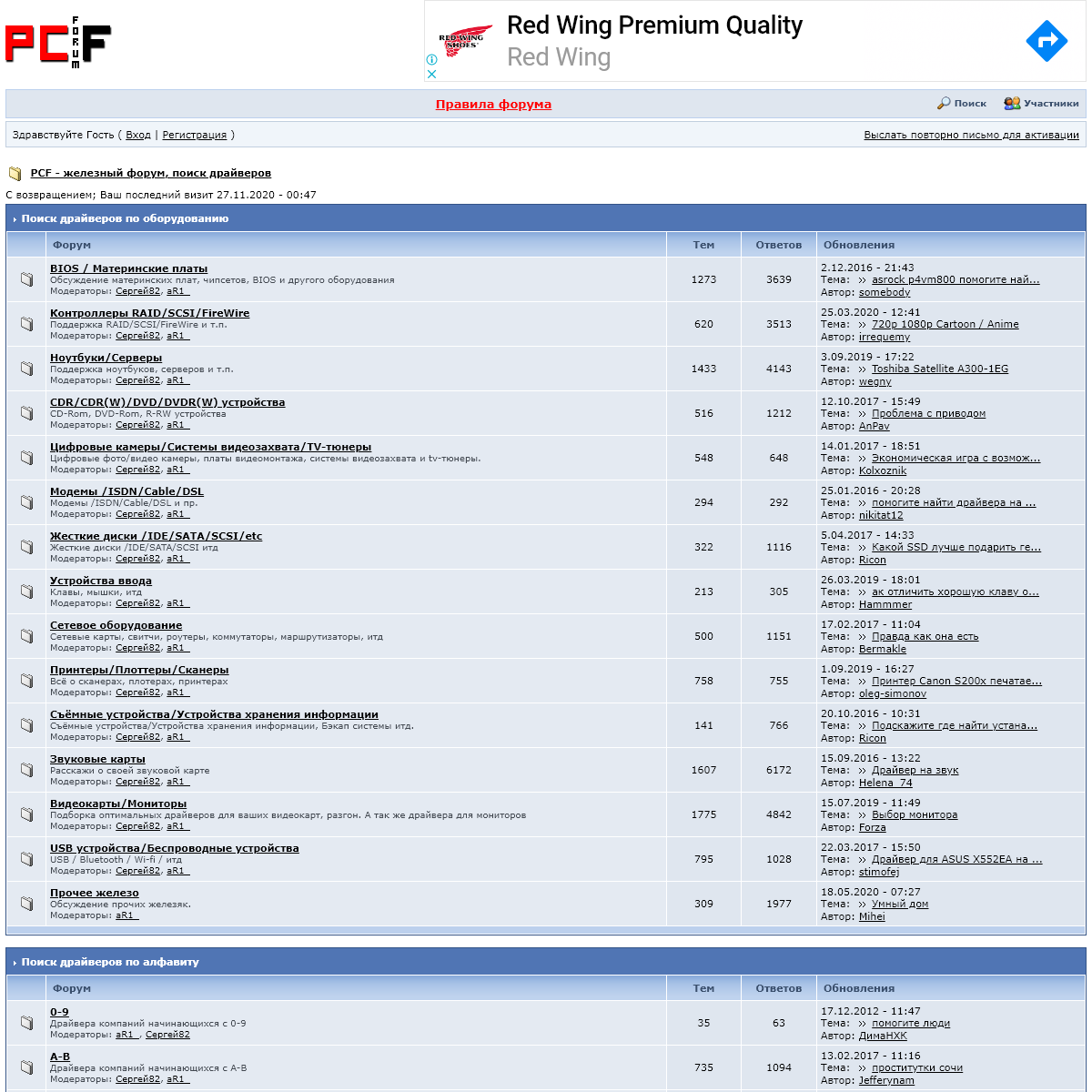 A complete backup of pcf.ru