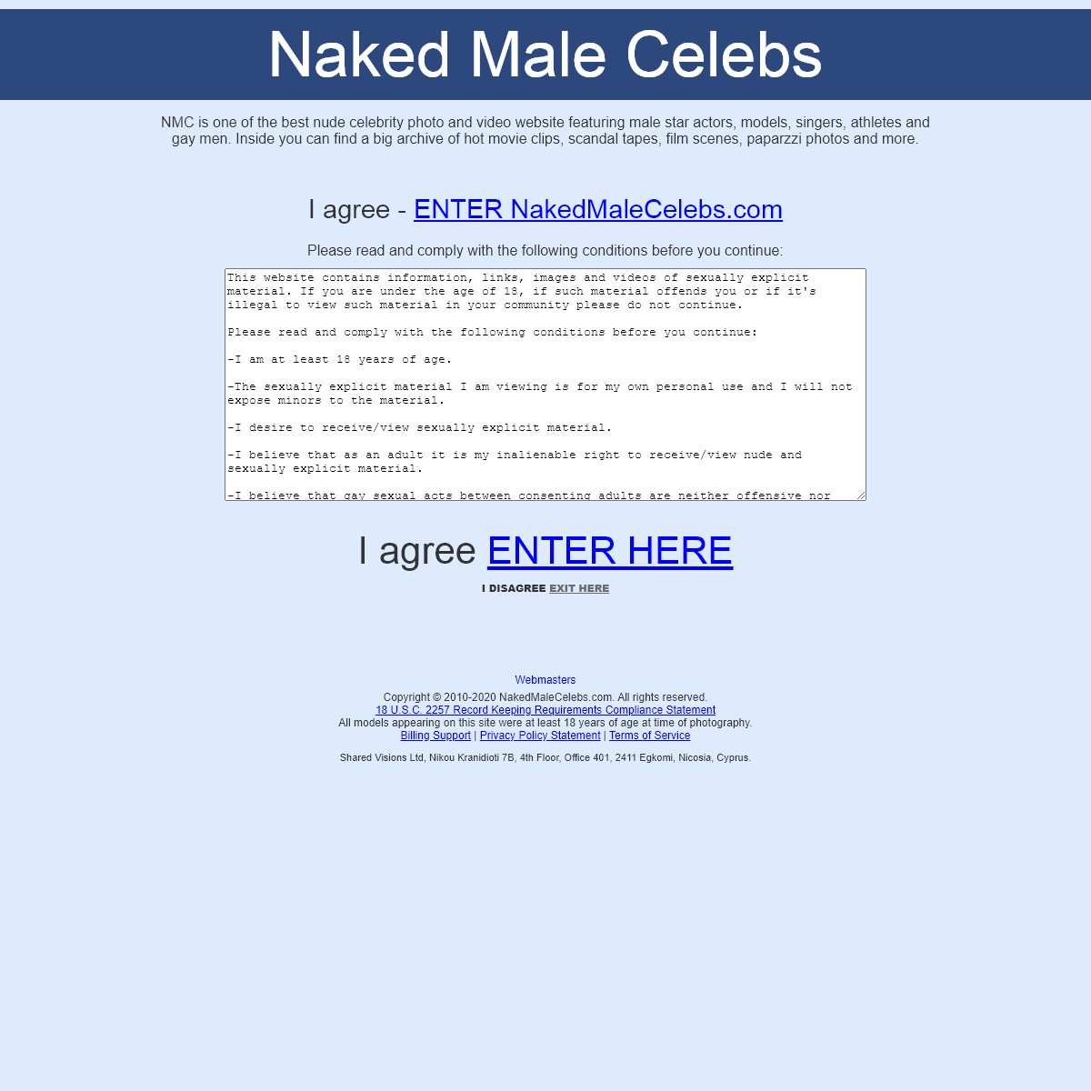 A complete backup of www.nakedmalecelebs.com