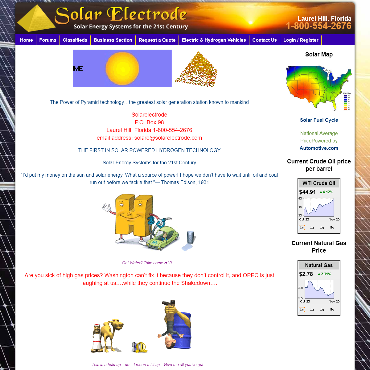 A complete backup of solarelectrode.com