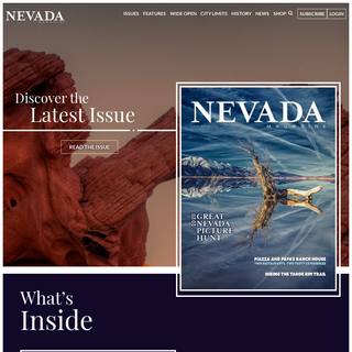 A complete backup of nevadamagazine.com