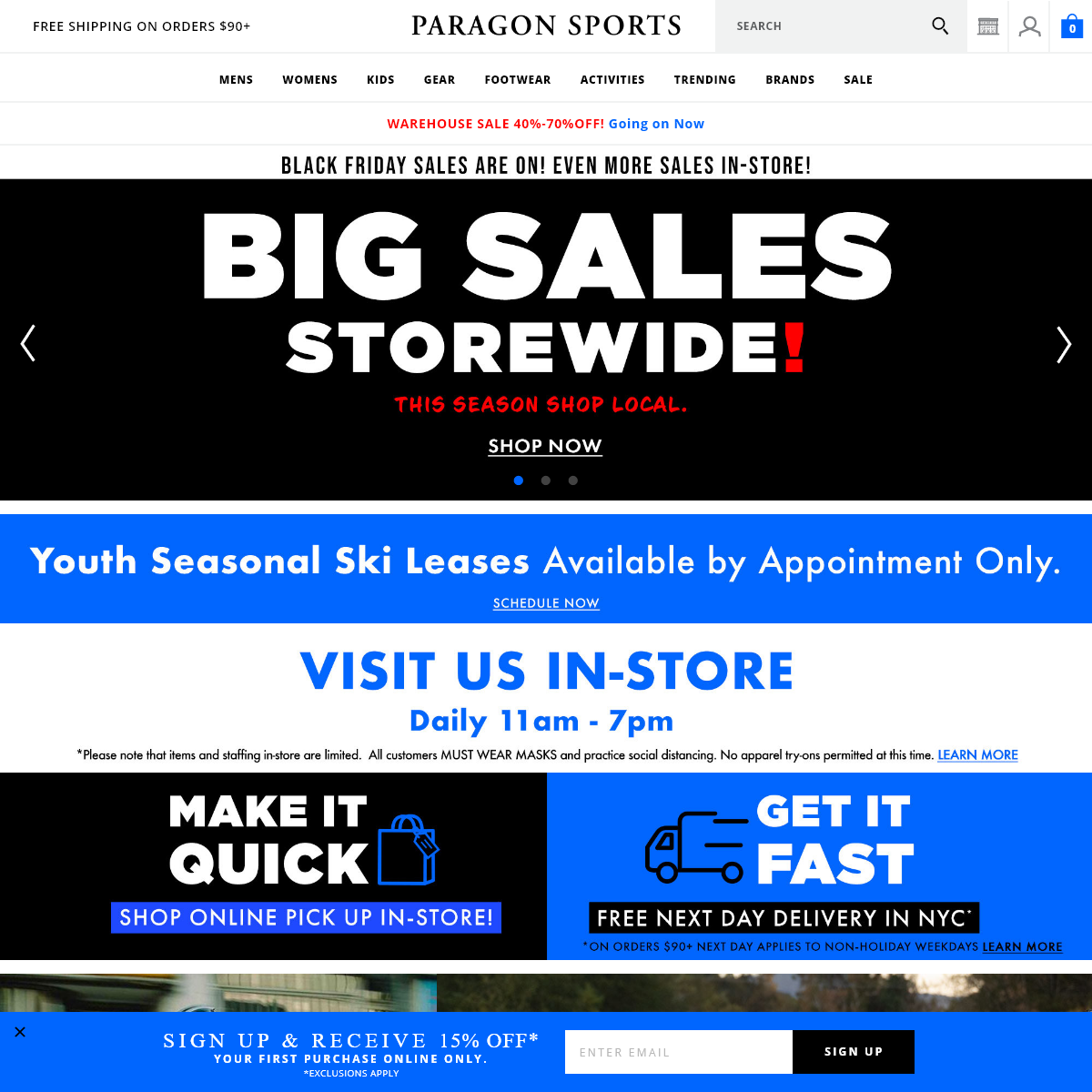 A complete backup of paragonsports.com
