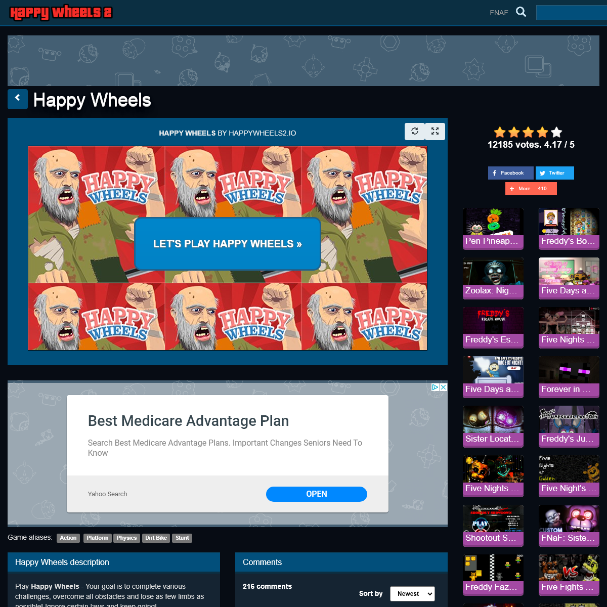 A complete backup of happywheels2.io