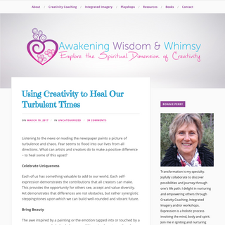 Awakening Wisdom and Whimsy â€“ Explore the Spiritual Dimension of Creativity