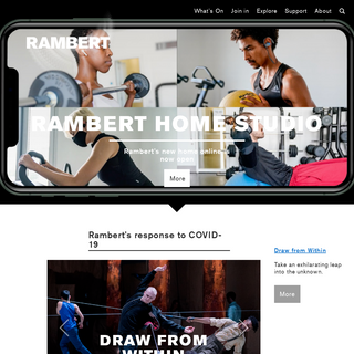 Rambert - Contemporary dance company London