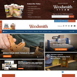 A complete backup of woodsmith.com