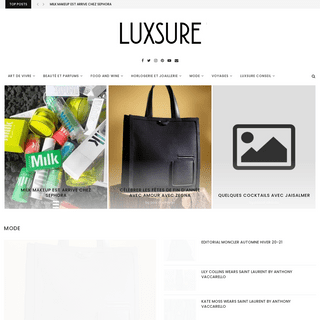 A complete backup of luxsure.fr