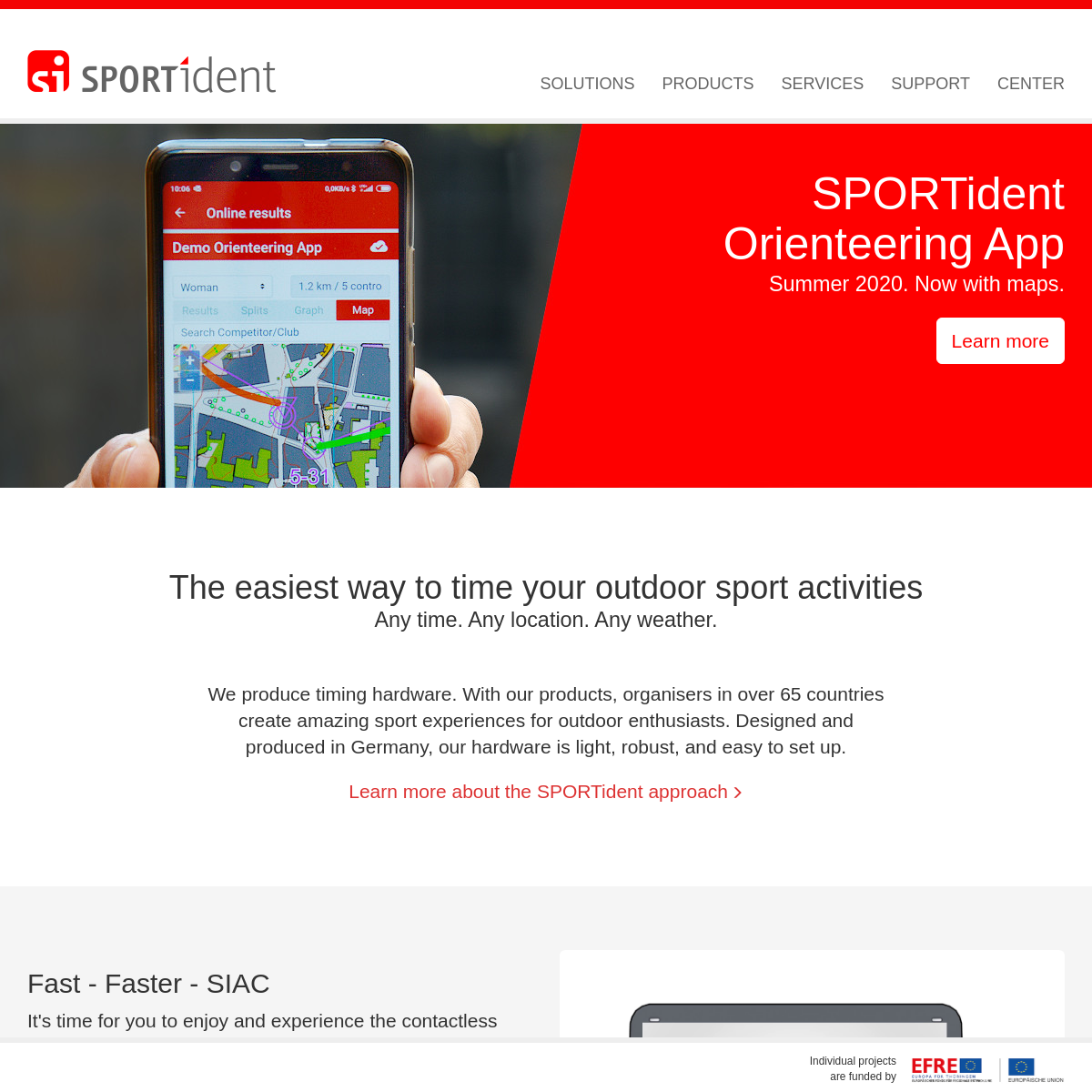 A complete backup of sportident.com