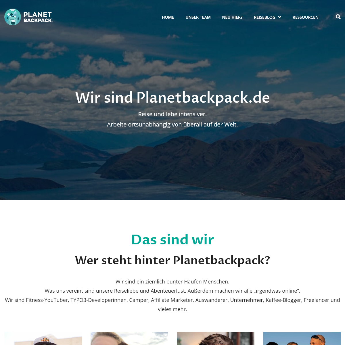 A complete backup of planetbackpack.de