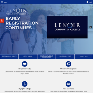 A complete backup of lenoircc.edu