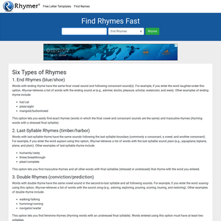 A complete backup of rhymer.com
